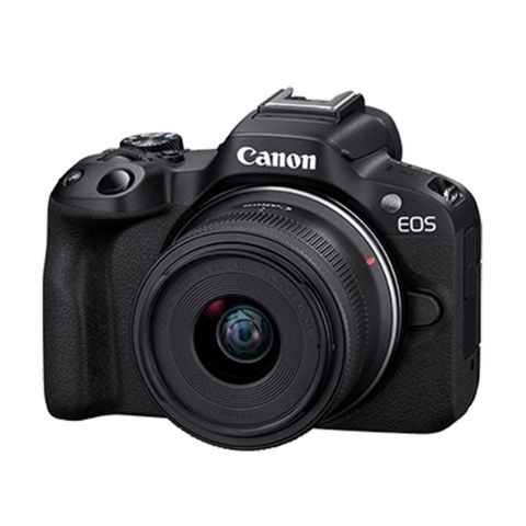 Canon 佳能 EOS R50 + RF-S18-45mm 黑色單鏡組(公司貨)