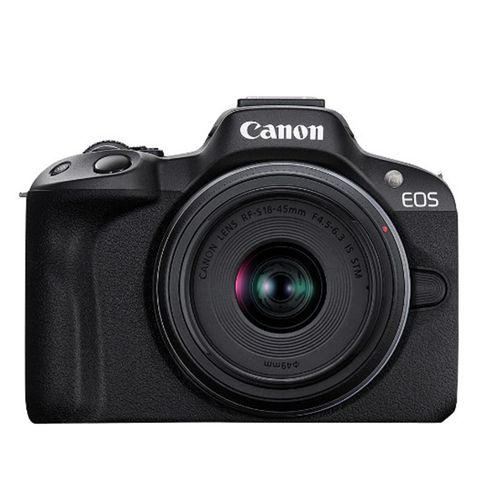 Canon 佳能 EOS R50 + RF-S18-45mm 黑色單鏡組(公司貨)