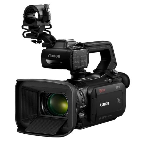 適合串流直播Canon XA70 4K廣播級數位攝影機 1吋 4K30P 15x 五軸防手震 HDMI (公司貨)