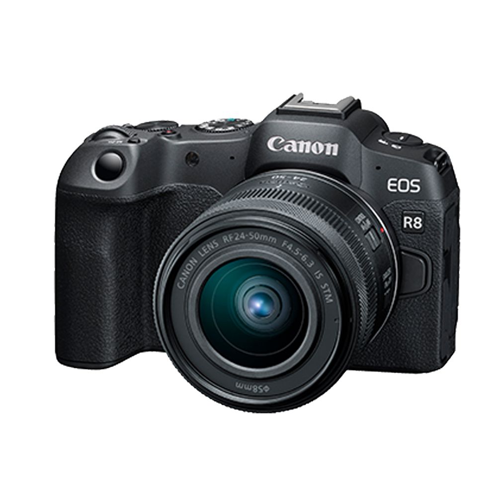 Canon 佳能  EOS R8 +RF24-50mm f/4.5-6.3 IS STM單鏡組(公司貨)