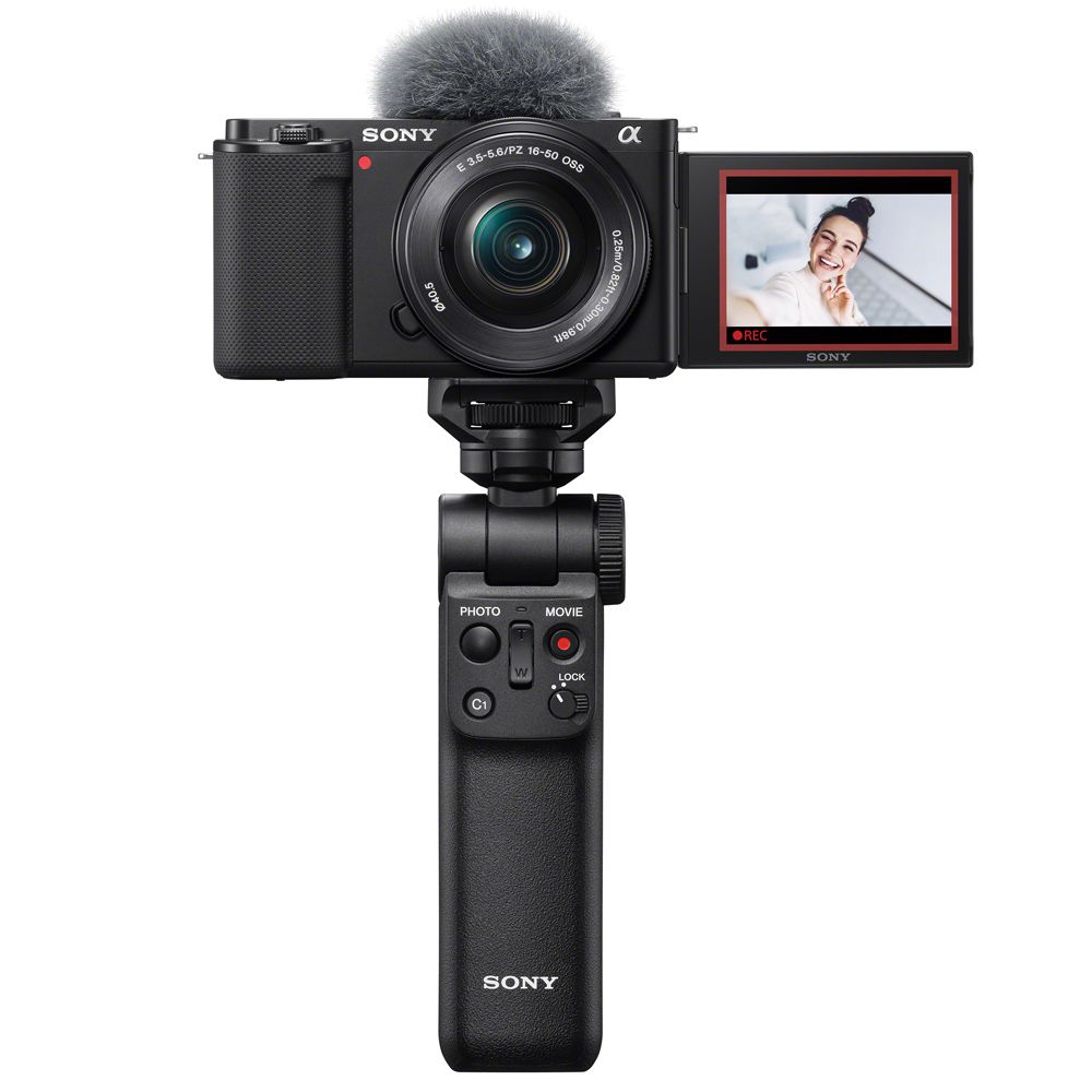 SONY ZV-E10 + 16-50mm SELP1650 手持握把組合黑公司貨- PChome 24h購物