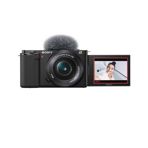 SONY 索尼 ZV-E10L/B + SELP1650 單鏡組 ZV-E10 黑色一代 (公司貨)