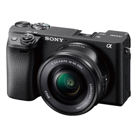 SONY 索尼 A6400 + 16-50mm F3.5-5.6 OSS KIT 標準鏡組 黑色 公司貨 A6400L