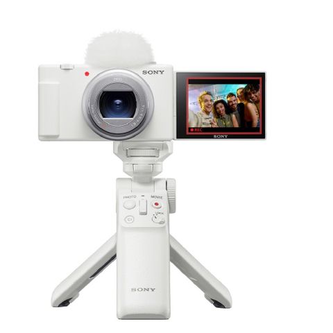 64G超值組Sony ZV-1 II Vlog 數位相機 手持握把組合(公司貨 )白色