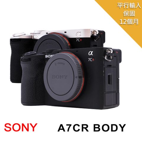 【SONY 索尼】 A7CR Body單機身*(平行輸入)