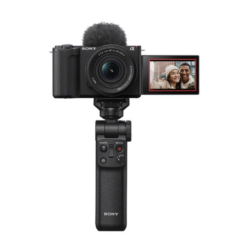 SONY 索尼 Vlog camera ZV-E10 II + SELP16502 手持握把組 黑 (公司貨) ZV-E10M2K