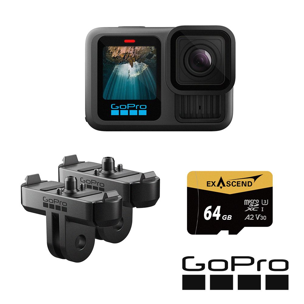 GoPro Hero13 Black 雙磁吸快接套組 公司貨