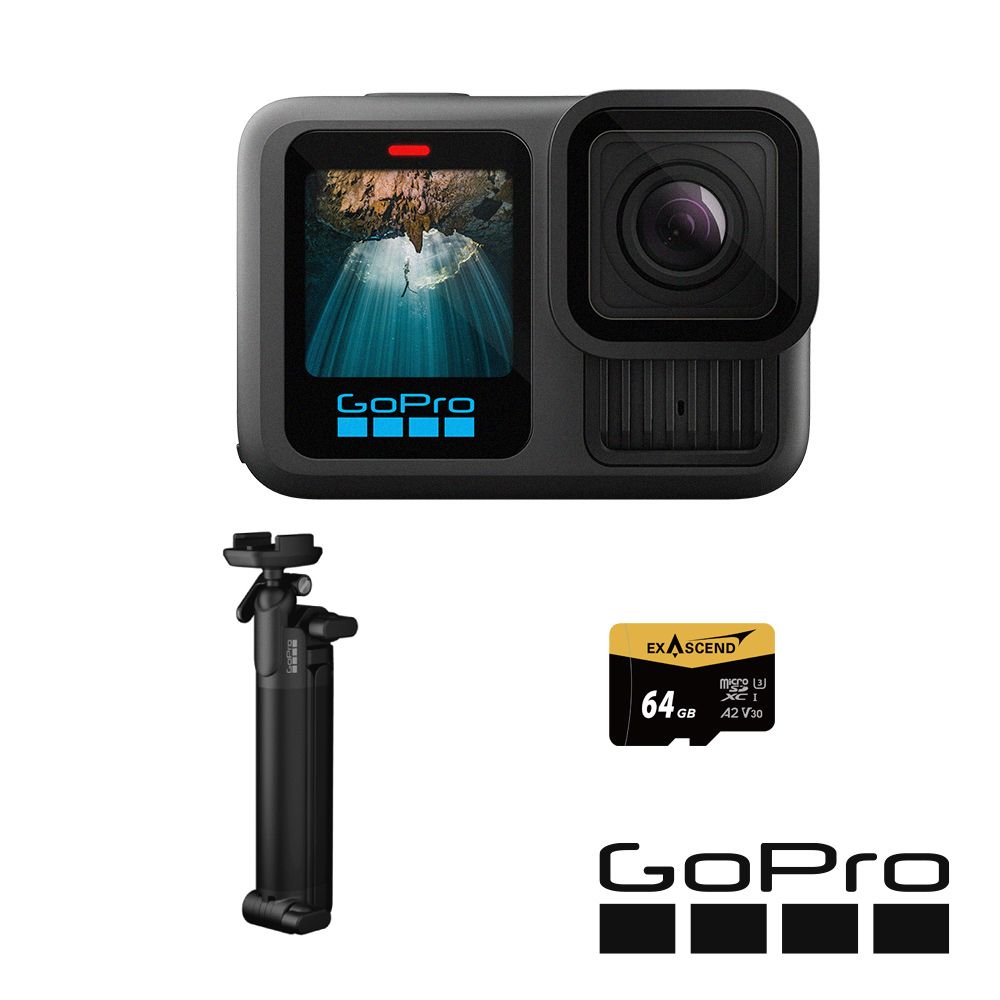 GoPro Hero13 Black 三向自拍套組 公司貨