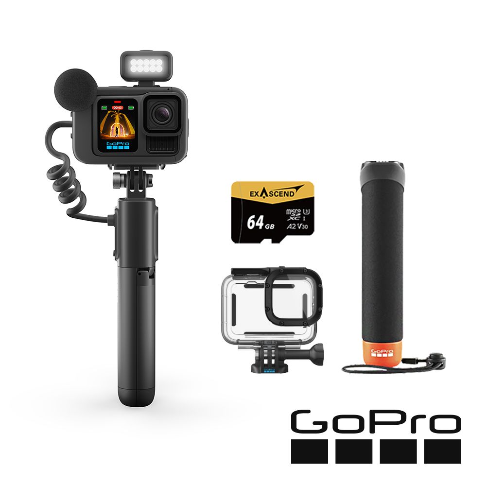 GoPro HERO13 CE創作者水陸雙棲套組 公司貨