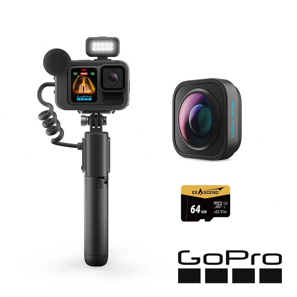 GoPro HERO13 CE創作者超廣角鏡組套組 公司貨