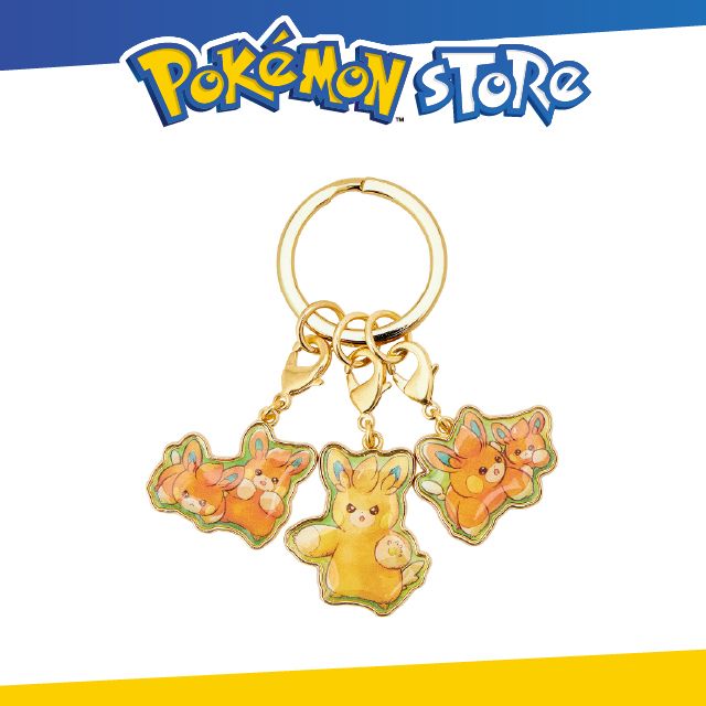 Pokémon Store 3連串鑰匙圈 PAMO NO MURE  遭遇