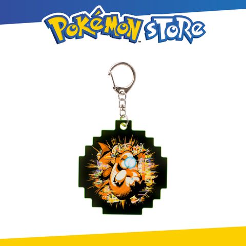 Pokémon Store 壓克力鑰匙圈 Pokémon "Hyper Beam" (快龍)