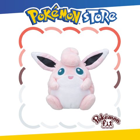 Pokémon Store 毛絨玩具 Pokémon fit (胖可丁)