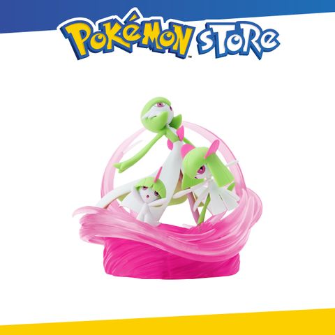 Pokémon Store 發光模型公仔 PSYCHO CYBER (拉魯拉絲&奇魯莉安&沙奈朵)