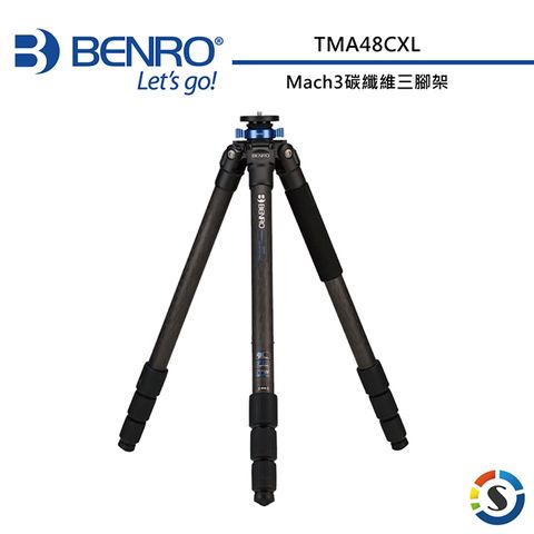 BENRO 百諾 Mach3系列碳纖維三腳架TMA48CXL