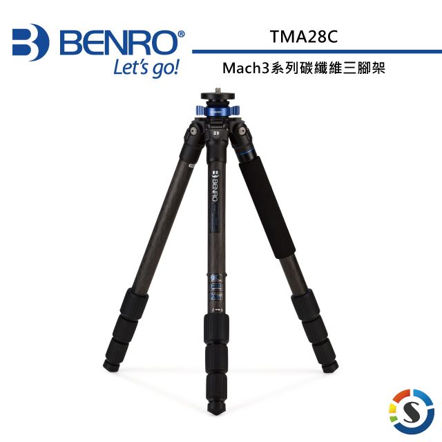 BENRO 百諾  Mach3系列鎂鋁合金三腳架TMA28C