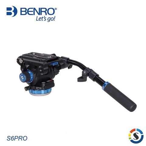 ★全新結構設計BENRO百諾 專業攝影油壓雲台 S6PRO