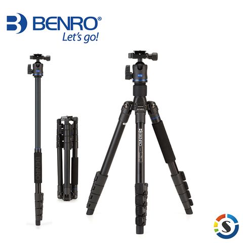 BENRO 百諾 FIT29AIH1iTrip輕巧系列可拆反折式腳架套組