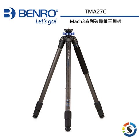 BENRO 百諾 Mach3系列碳纖維三腳架TMA27C