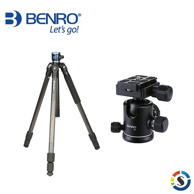 BENRO 百諾  GoClassic系列碳纖維三腳架套組GC257T+B1