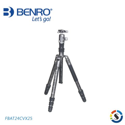 BENRO 百諾 FBAT24CVX25 蝙蝠系列碳纖維三腳架套組