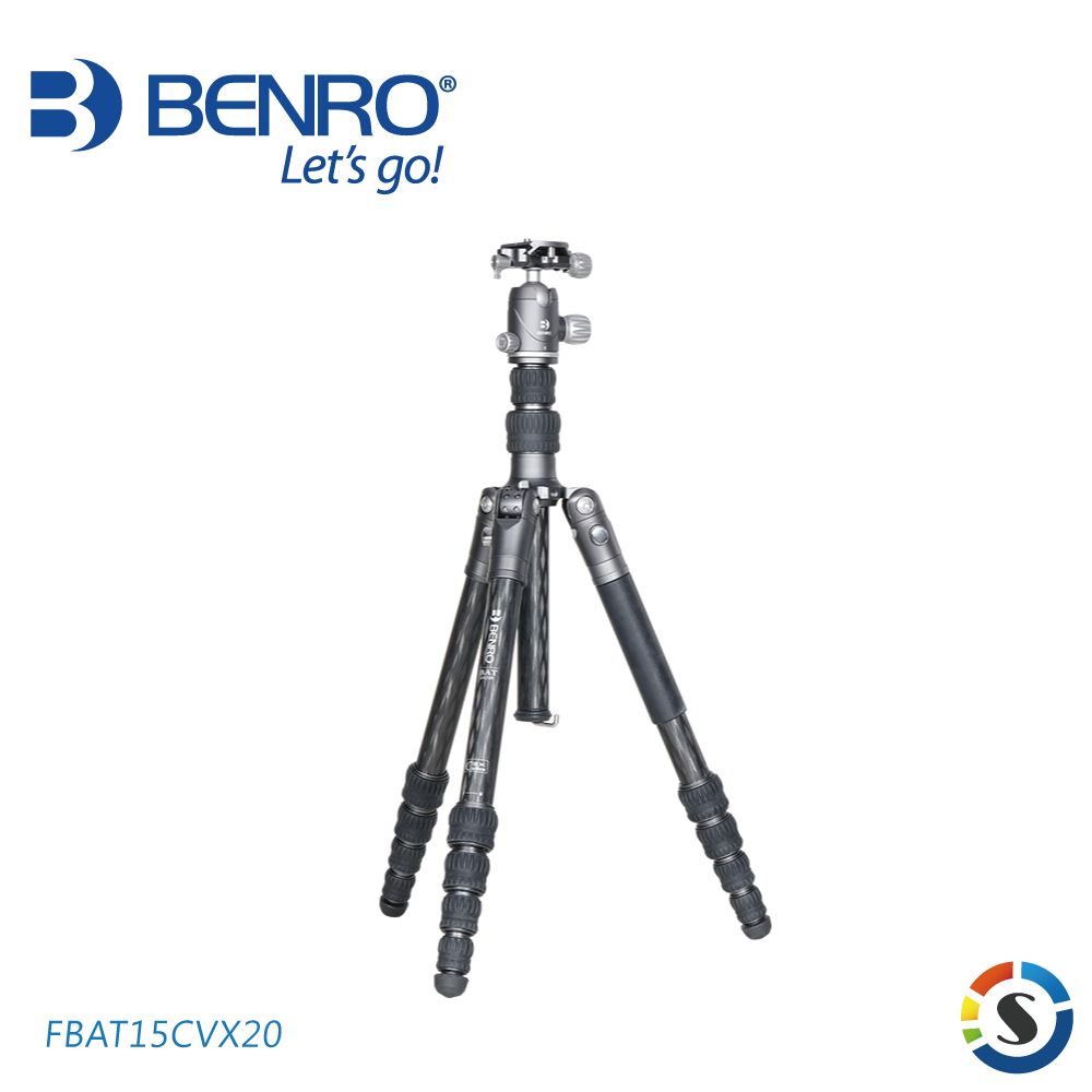 BENRO 百諾  FBAT15CVX20 蝙蝠系列碳纖維三腳架套組