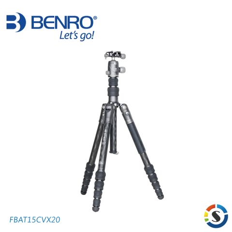 BENRO 百諾 FBAT15CVX20 蝙蝠系列碳纖維三腳架套組