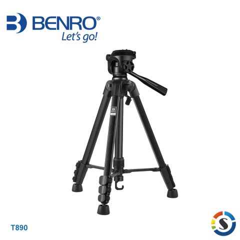 BENRO 百諾 T890 鋁合金三腳架雲台套組