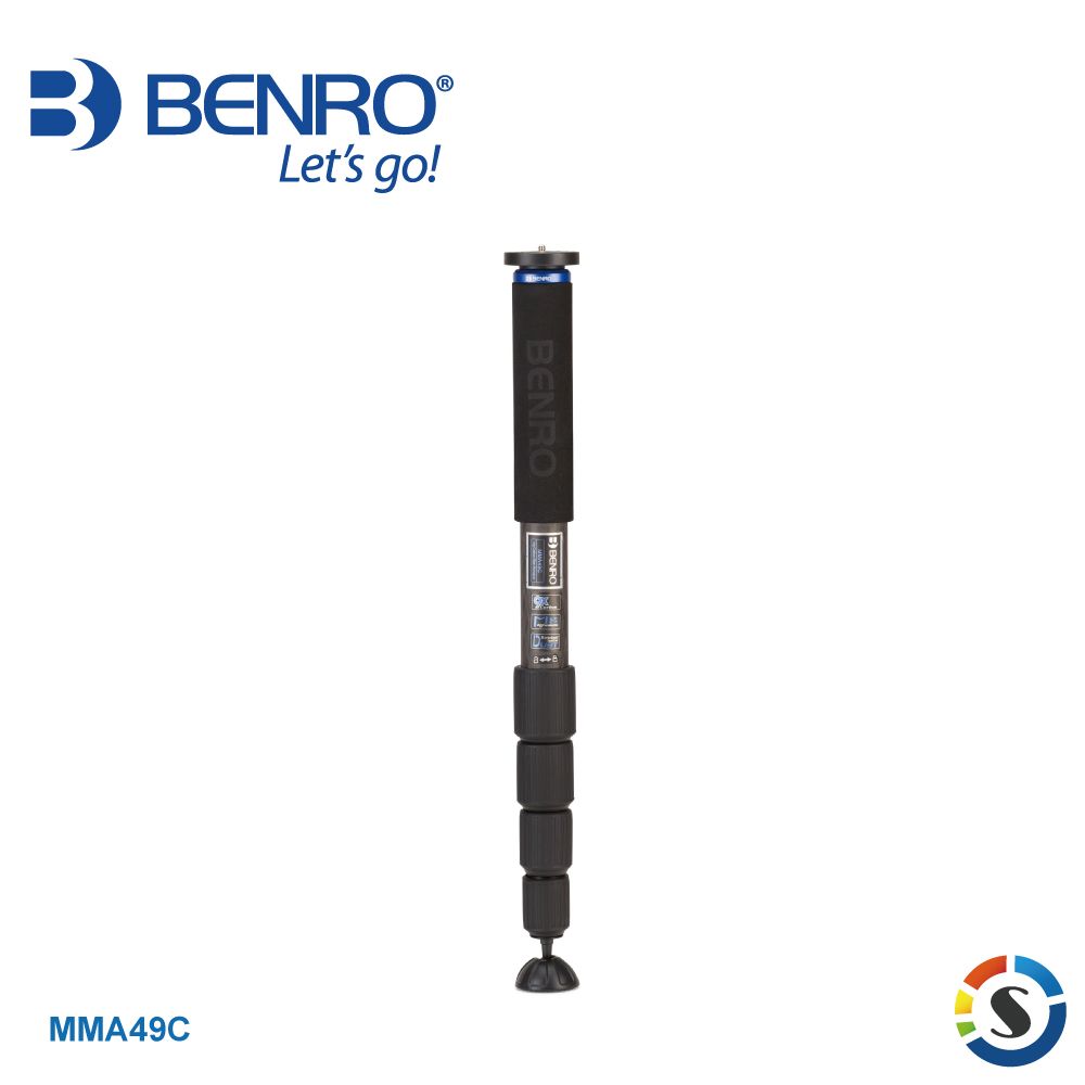 BENRO 百諾  MMA49C Mach3系列碳纖維攝影單腳架