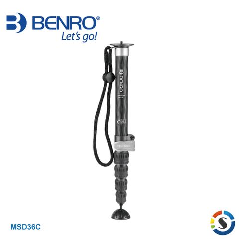 BENRO 百諾 MSD36C 碳纖單腳架