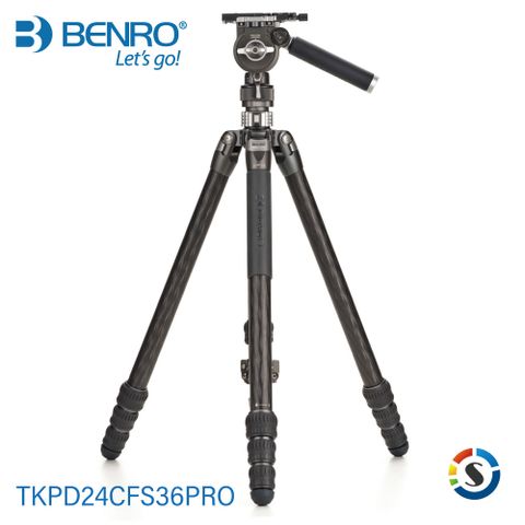 BENRO 百諾 TKPD24CFS36PRO戰鎚碳纖維腳架套組