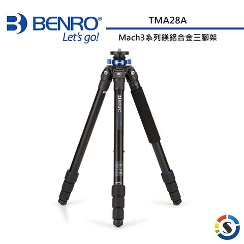 BENRO 百諾 Mach3系列鎂鋁合金三腳架TMA28A