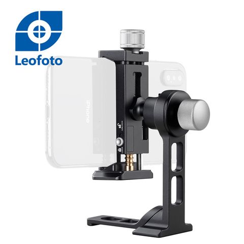 Leofoto徠圖 彩宣總代理720度旋轉手機支架套組PC-90Ⅱ+PS-1