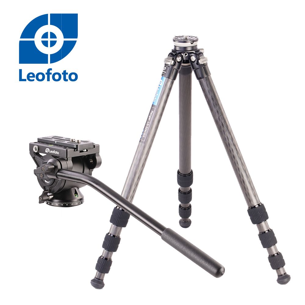 Leofoto 徠圖 LS-324CEX+BV-10遊俠糸列4節碳纖維三腳架