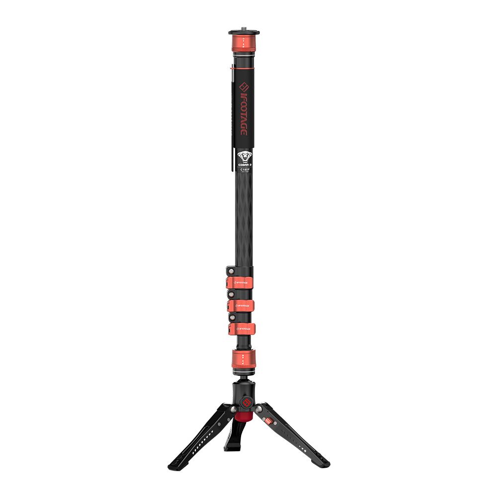 IFOOTAGE  印跡 COBRA 3 眼鏡蛇系列 碳纖維扳扣式 單腳架 CB3 C180F(公司貨)