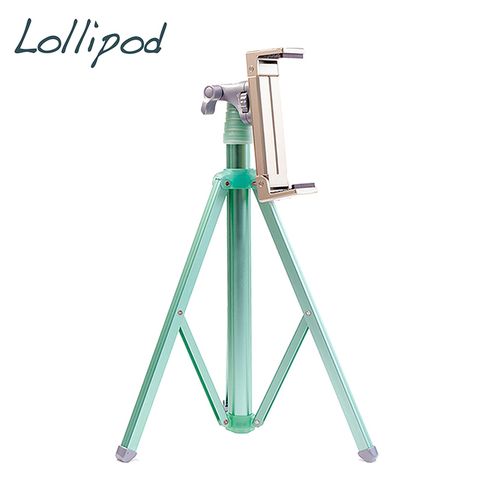 Lollipod自拍樂三腳架附平板夾具-薄荷綠 第三代