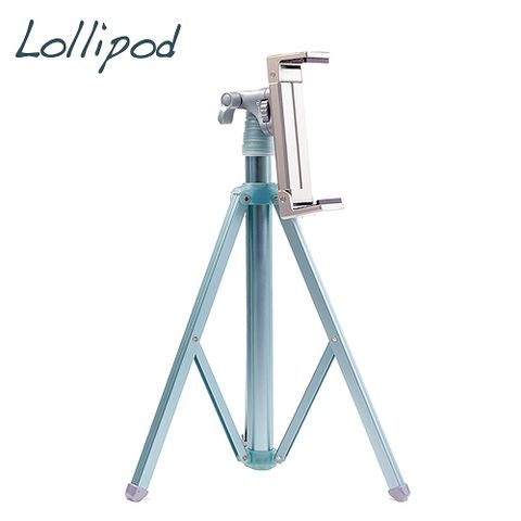 Lollipod自拍樂三腳架附平板夾具-冰河藍 (第三代)