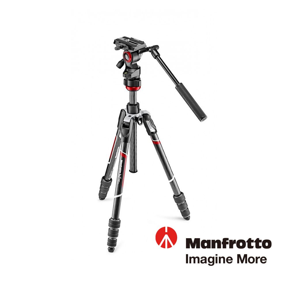 Manfrotto 曼富圖  Befree Live 碳纖維旋鈕腳架 (MVKBFRTC-LIVE)