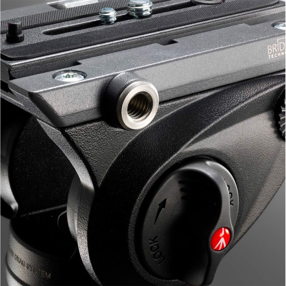 Manfrotto 曼富圖  MVH500AH 液壓攝錄兩用雲台