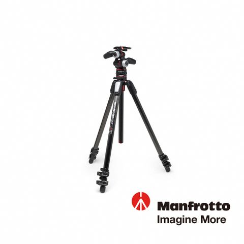 Manfrotto 曼富圖 新055 碳纖維 三節腳架套組 MK055CXPRO33WQR