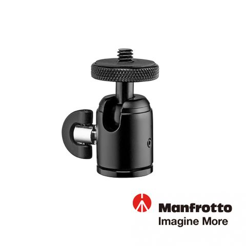 Manfrotto 曼富圖 Mini Aluminium Ball Head 迷你球型雲台 MHMINIBALL