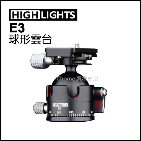 HIGHLIGHTS E3 球形雲台