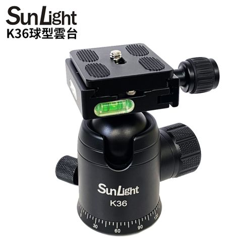 SunLight K36 專業阻尼球型雲台