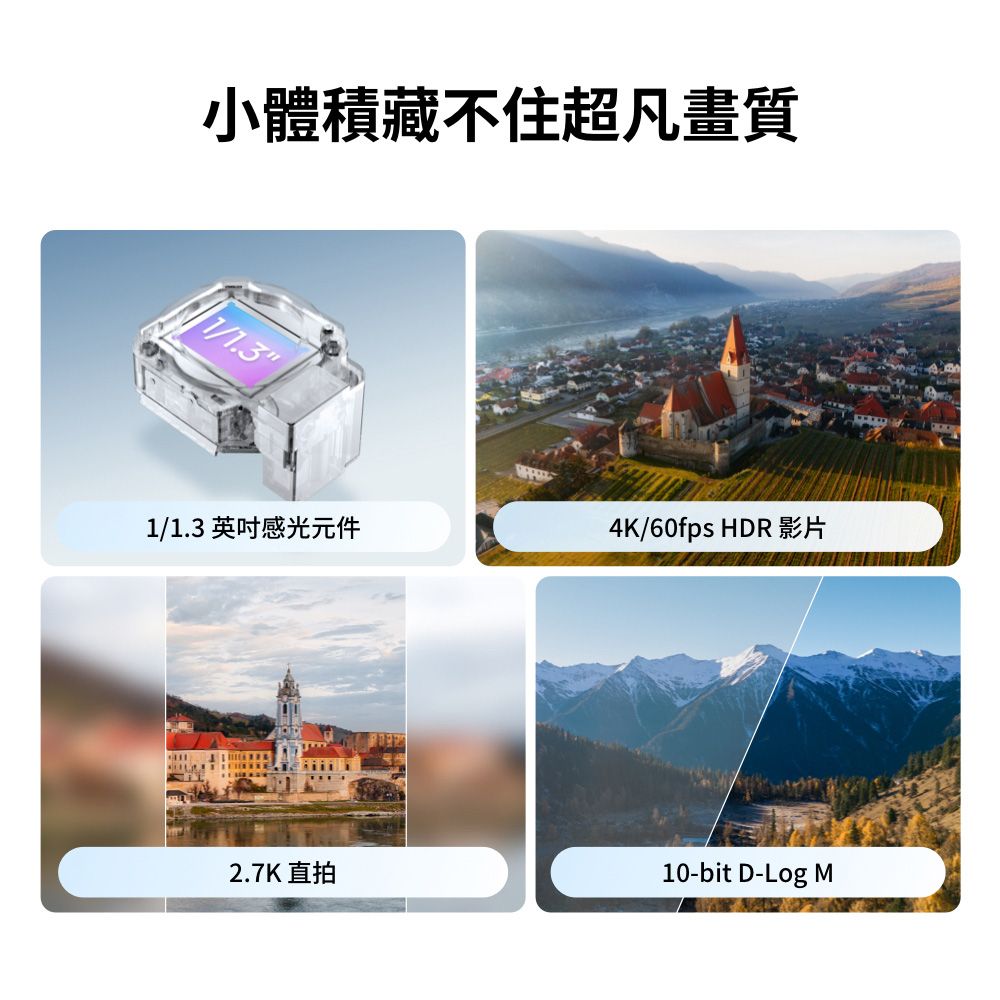 DJI 大疆  FLIP (DJI RC2)帶屏控空拍機/無人機 ｜249g免註冊
