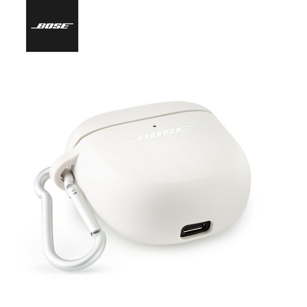 Bose QuietComfort 消噪⽿塞II 矽膠充電盒保護套岩白- PChome 24h購物