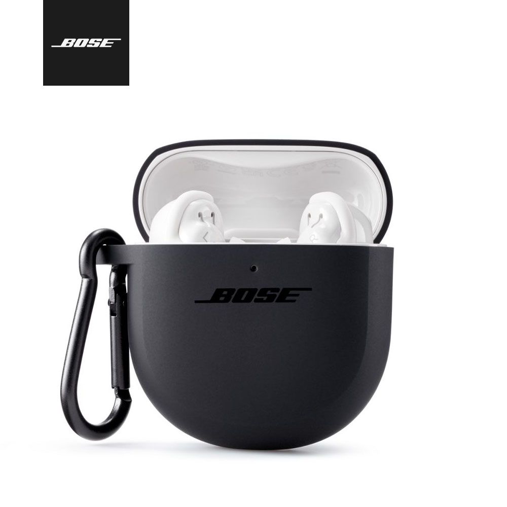 Bose QuietComfort 消噪⽿塞II 矽膠充電盒保護套黑色- PChome 24h購物