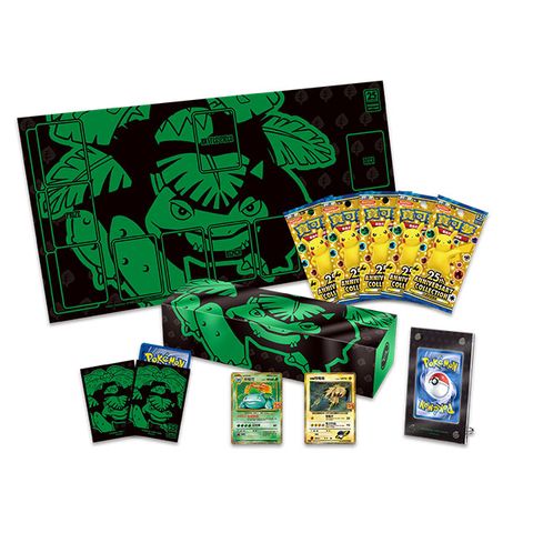 寶可夢《集換式卡牌遊戲》劍&amp;盾系列「25週年頂級收藏箱-妙蛙花」