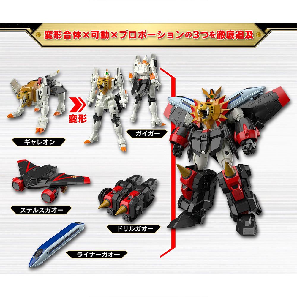 BANDAI 萬代 RG GAOGAIGAR 勇者王 我王凱牙