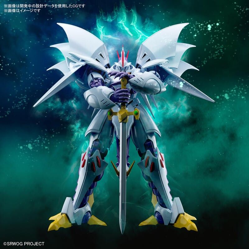 BANDAI 萬代  超級機器人大戰OG 風之魔裝機神 HG CYBASTER 賽巴斯達