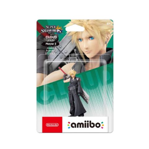 Nintendo 任天堂 Switch amiibo 克勞德【2P配色】【明星大亂鬥系列】台灣公司貨